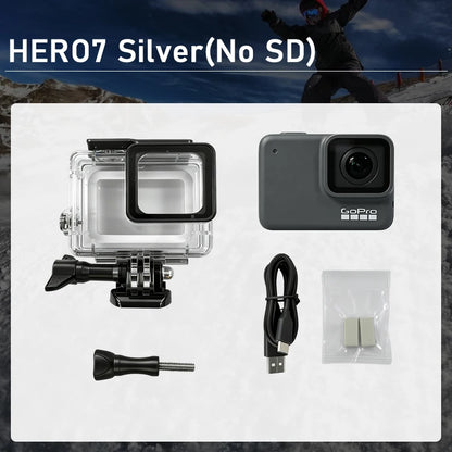 Waterproof 4K Sports Action Camera for Travel Vlogging