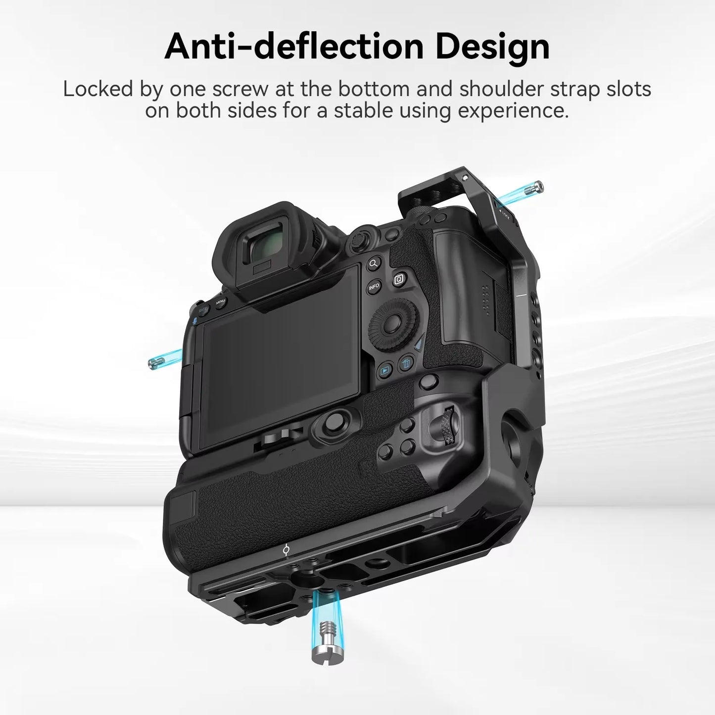 Camera Cage for Canon R5/R6 with Battery Grip