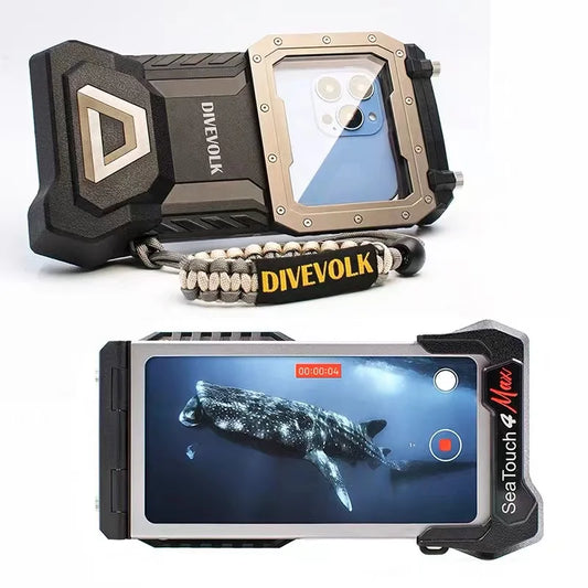 60m Waterproof Phone Diving Case 4K Black
