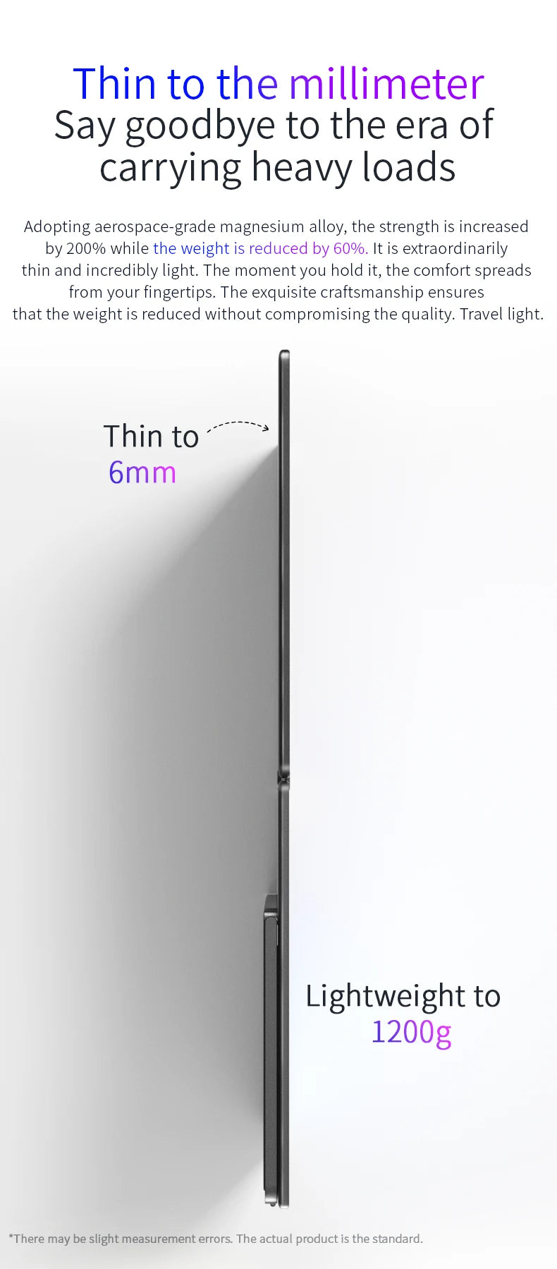 16" Portable Dual Screen Monitor 2.5K USB-C HDMI