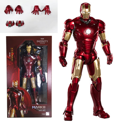 36cm Iron Man MK3 LED Action Figure Collectible