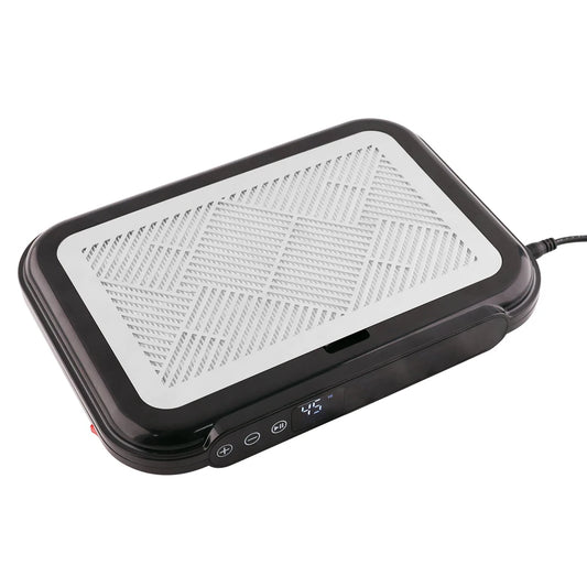 Powerful Nail Dust Vacuum 2-Fan Suction Cleaner Black