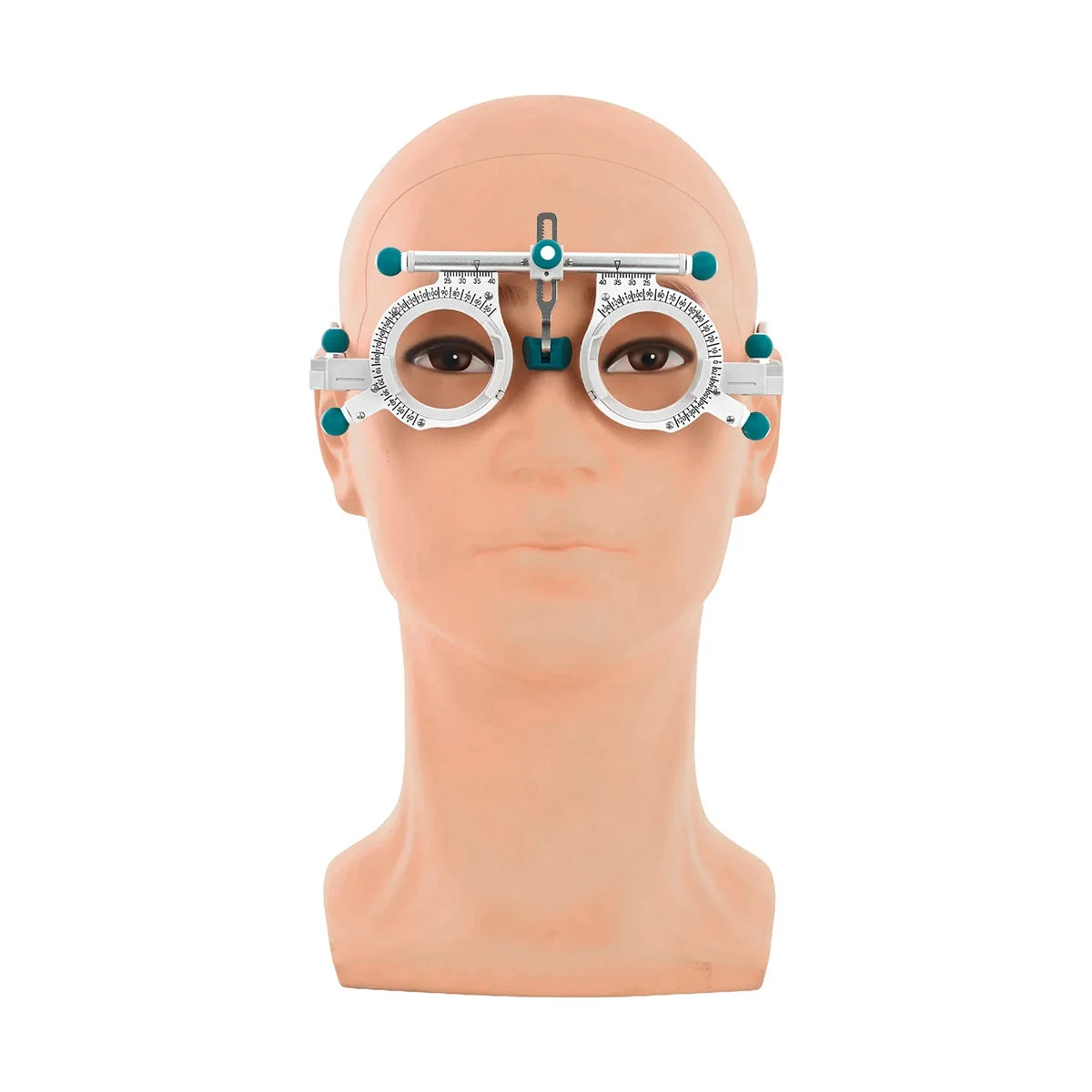 Adjustable Ophthalmic Trial Lens Frame Black Round Design