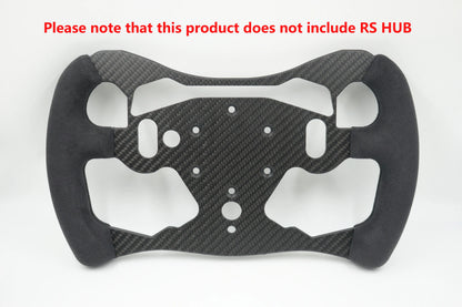 Carbon Fiber Racing Wheel Mod Compatible with Logitech RS Setup