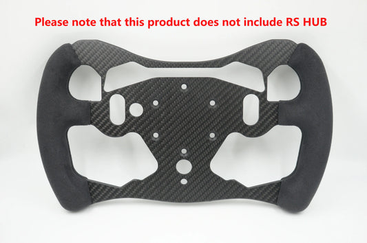 Carbon Fiber Racing Wheel Mod Compatible with Logitech RS Setup