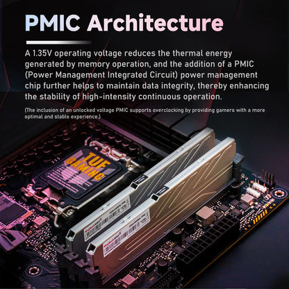 16GB DDR5 6000MHz High Speed RAM for Gaming Computers