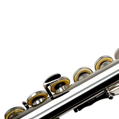 16 Key C Flute with Case Cleaning Cloth and Gloves
