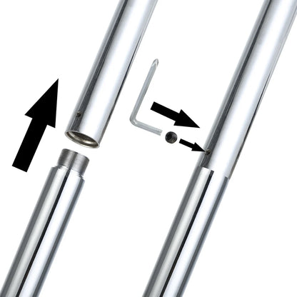 Pink Aerial Dance Pole 2m Portable