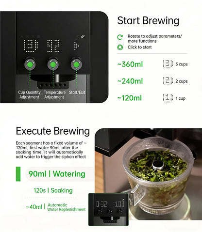 Transparent All-Purpose Tea Filter Cup for Coffee Machines