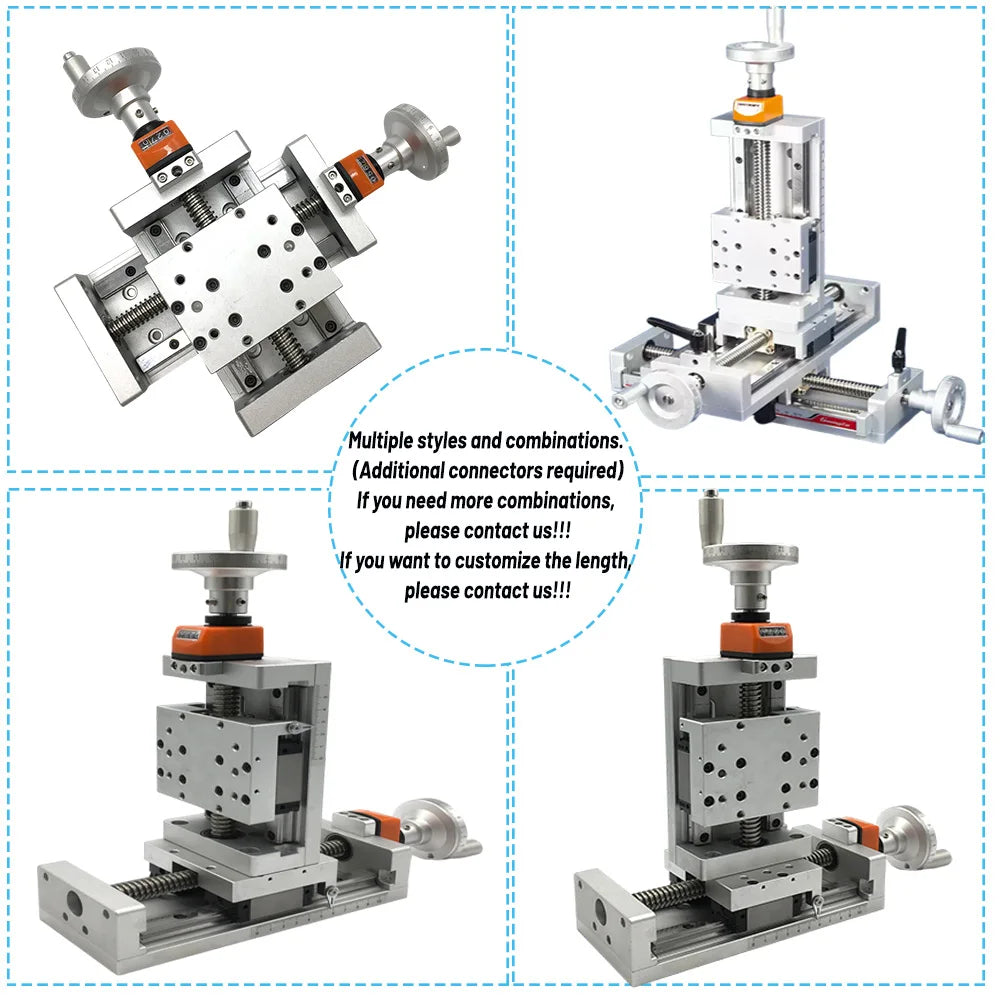 CNC Linear Actuator 50mm Stroke with Digital Display