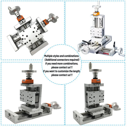 CNC Linear Actuator 50mm Stroke with Digital Display