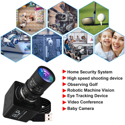 1080P 90fps Global Shutter USB Camera Motion Capture