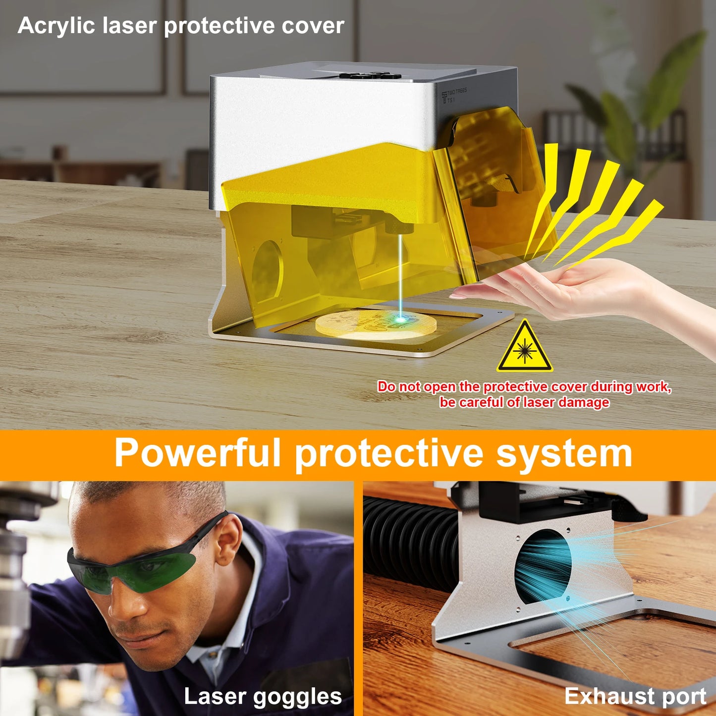 Portable Mini Laser Engraver CNC Bluetooth Machine