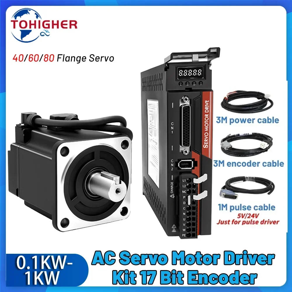 Smart 400W Servo Motor Kit 60mm EtherCAT Control