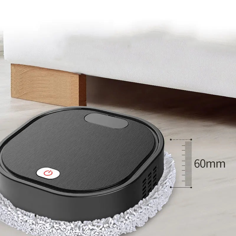 Smart Mopping Robot for Sweeping and Spraying