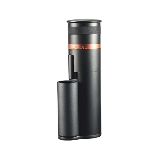 Electric Coffee Grinder 48MM Burr with Adjustable Fineness Gray