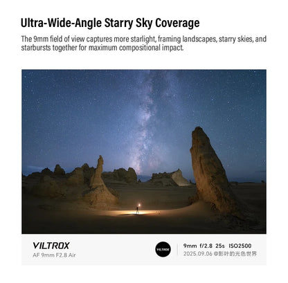 Nikon Z 9mm F2.8 AF Ultra-Wide Lens for Mirrorless