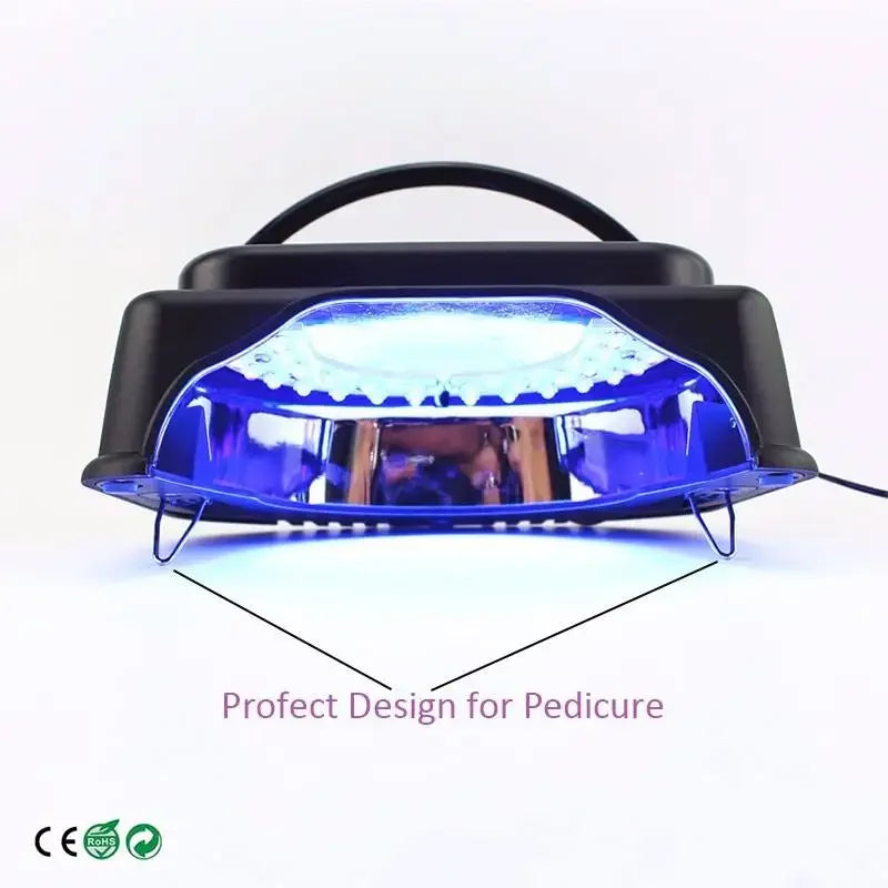 Rechargeable 64W Nail Dryer for Manicure and Pedicure