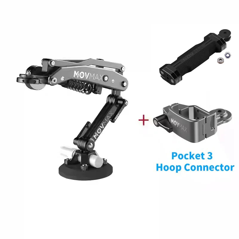 Hydraulic Adjustable Blade Arm Mount Kit 2 for Action Cameras