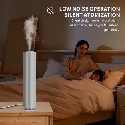 Smart Silver Aroma Diffuser 120ml with Wireless Remote