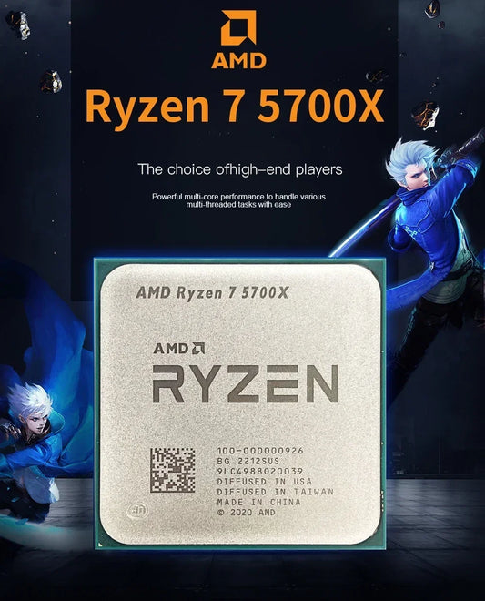AMD Ryzen 7 5700X 8 Core 16 Thread CPU Processor