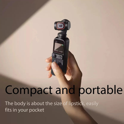 4K Handheld Camera with 3-Axis Gimbal Stabilization