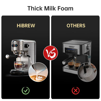 20 Bar Slim Espresso Machine with Milk Frother