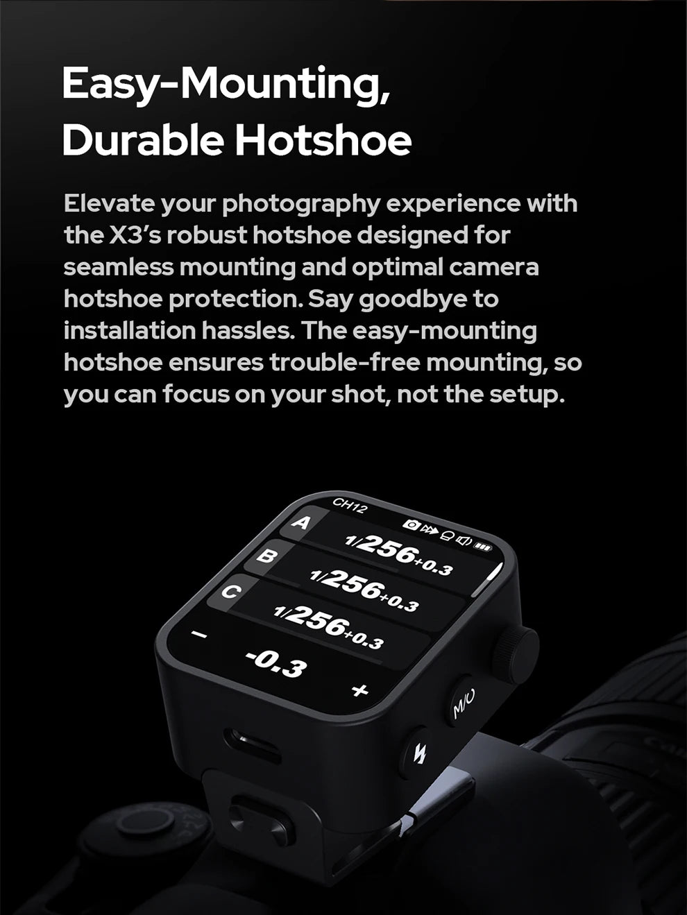 Wireless TTL Flash Trigger 2.4G for Sony Cameras