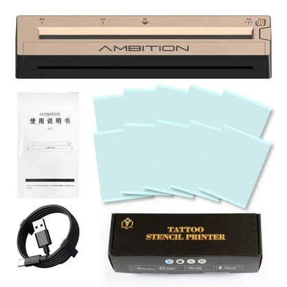 Bluetooth Wireless Tattoo Stencil Transfer Printer