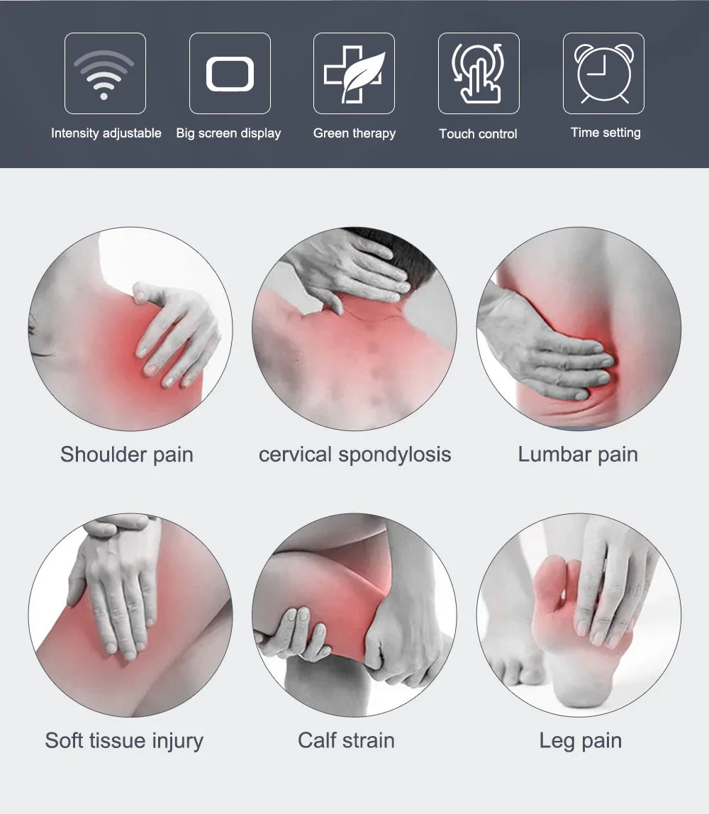 1MHz Ultrasonic Physiotherapy Machine with LCD Screen