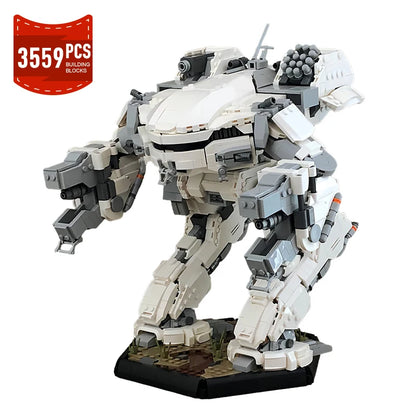 3559PCS Battle Mech Construction Toy Collectible Display