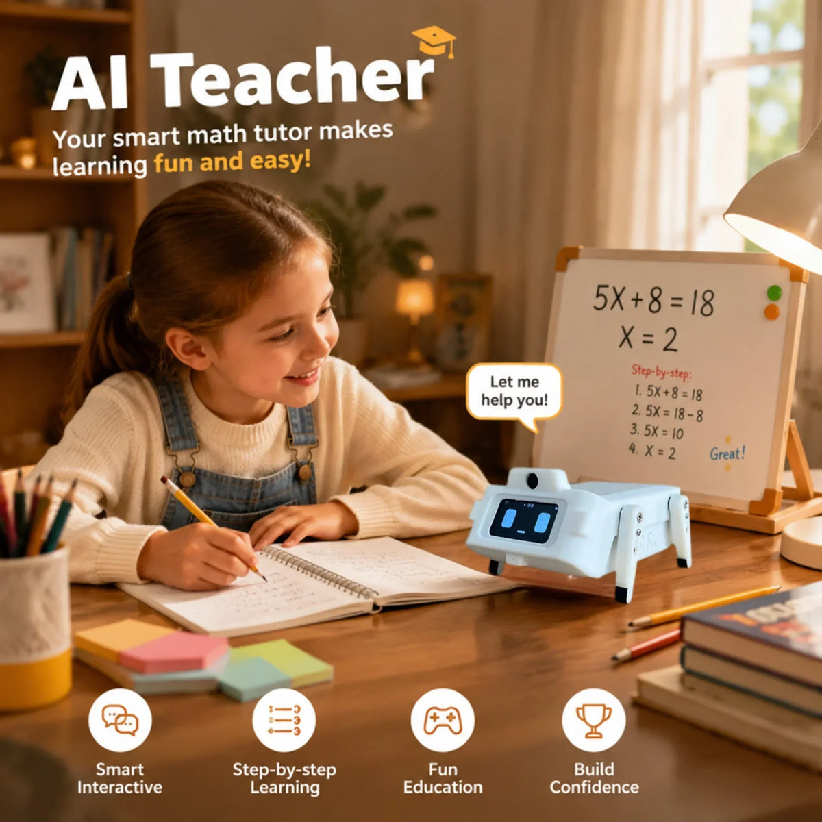 Smart AI Robot Dog Toy with Voice Interaction