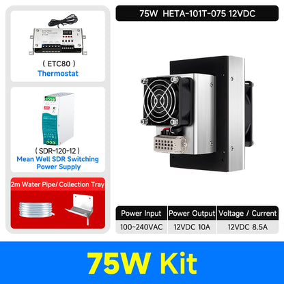 101T-075 12VDC Semiconductor Cabinet Cooler 75W