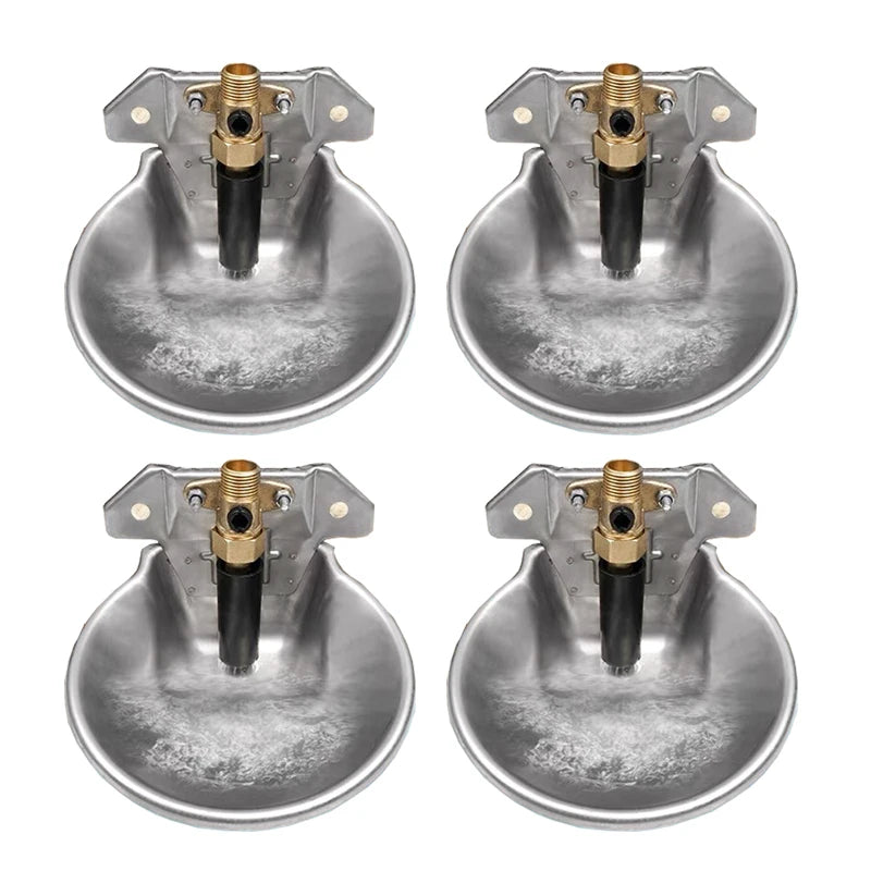 Livestock Drinker Set with Copper Valves 4 Piece