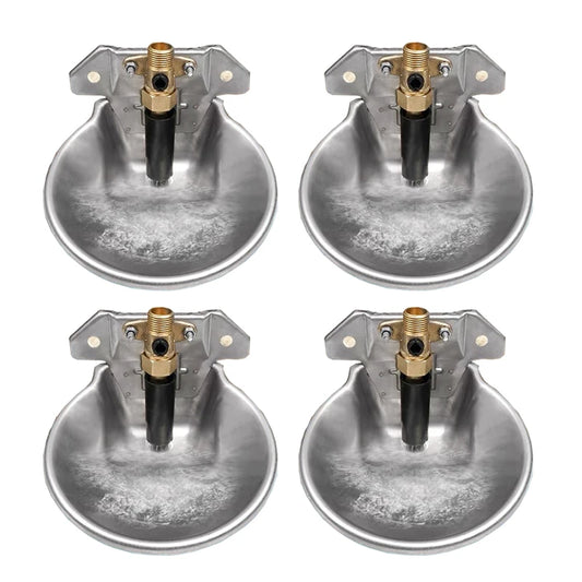 Livestock Drinker Set with Copper Valves 4 Piece