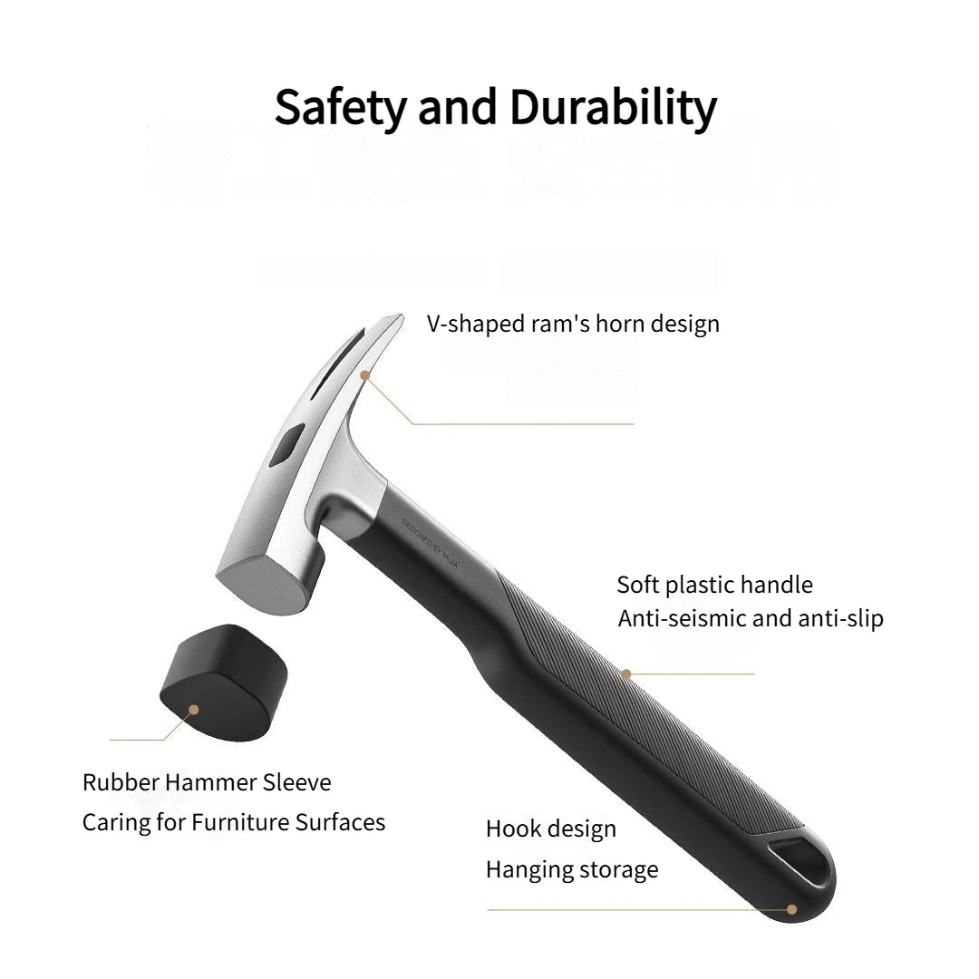 Home DIY Hand Tool Kit Screwdriver Wrench and Tape Measure