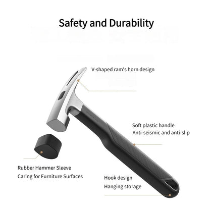 Home DIY Hand Tool Kit Screwdriver Wrench and Tape Measure