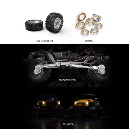 Silver 4WD RC Car 12km/h Brushless Racing Truck