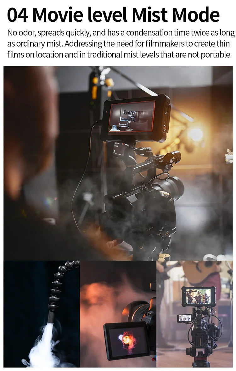 40W Portable Smoke Machine with 10m Wireless Remote Control