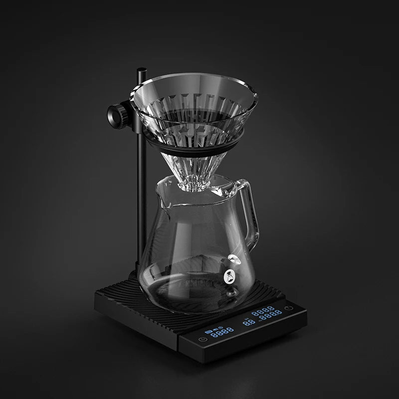Digital Coffee Scale with Timer and Flow Rate Control