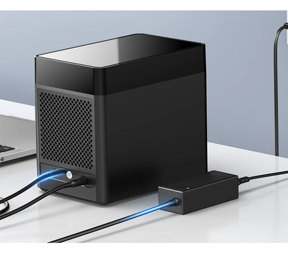 90TB USB C Hard Drive Docking Station for 3.5in HDDs