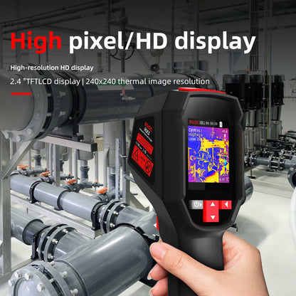 Drop-Resistant Thermal Camera -20~550°C with PC Software