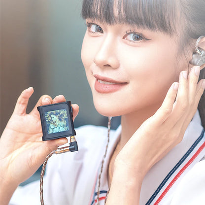 Hi Res Audio Portable Music Player with Case Blue