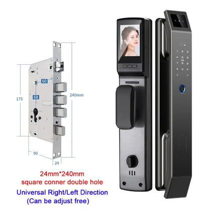 3D Face Recognition Smart Door Lock with Fingerprint