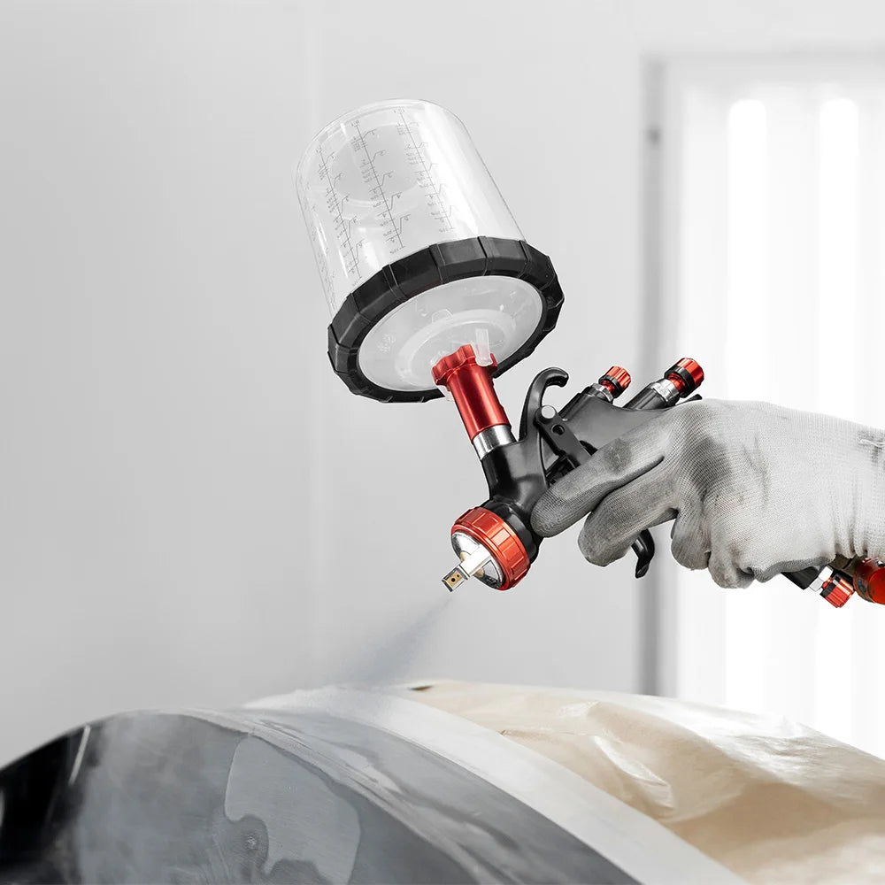 LVLP Spray Gun 1.7mm Nozzle Automotive Paint Air Tool