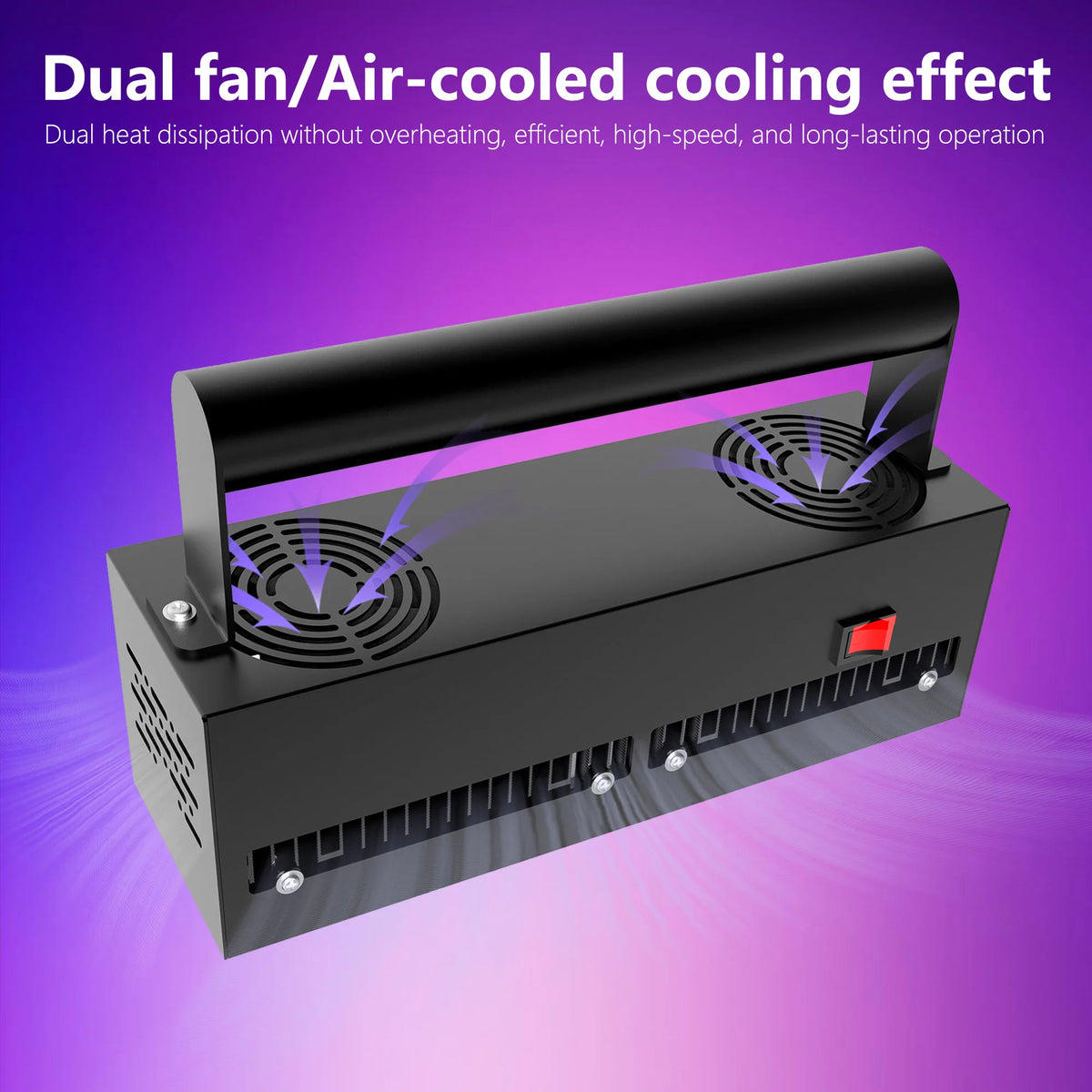 2000W UV Curing Lamp 395nm High Power for Resin PCB Coating
