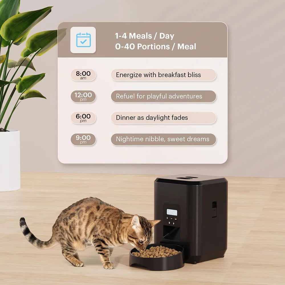 Smart Automatic Pet Feeder with Timed Food Dispenser