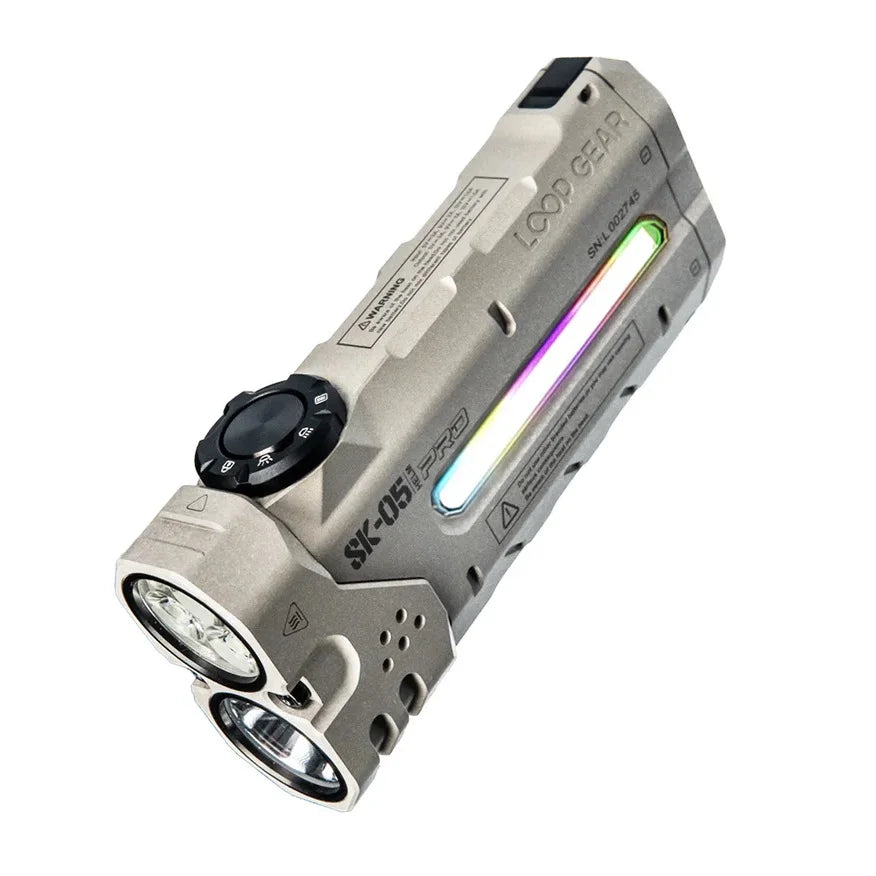 Portable 4360LM LED Torch for Outdoor and Daily Use