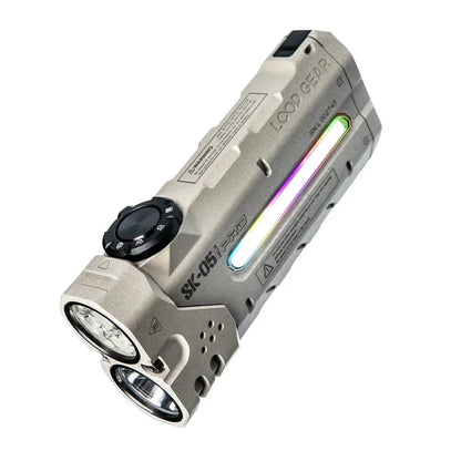 Portable 4360LM LED Torch for Outdoor and Daily Use