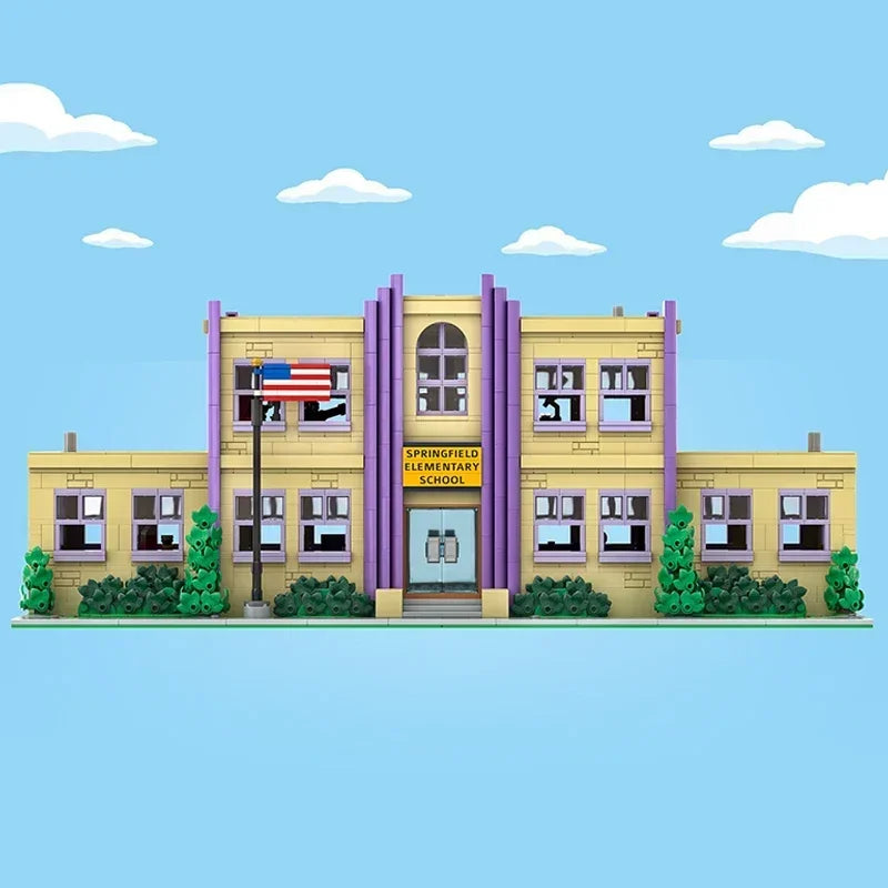 Large Modular Architecture Model Building Brick Toy Set
